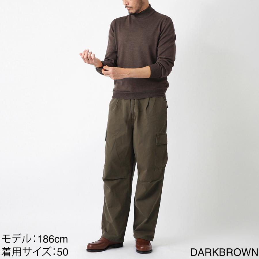 Gran Sasso グランサッソ モックネック ニット LUPPETTO M/L