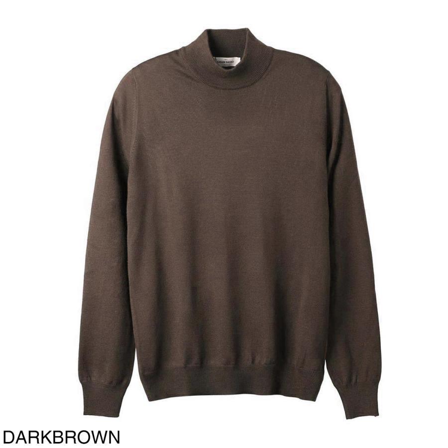 Gran Sasso グランサッソ モックネック ニット LUPPETTO M/L Gran Sasso グランサッソ モックネック ニット LUPPETTO M/L