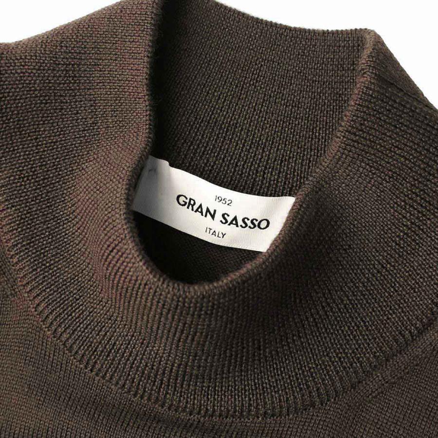 Gran Sasso（グランサッソ） モックネック ニット LUPPETTO M/L 大きい