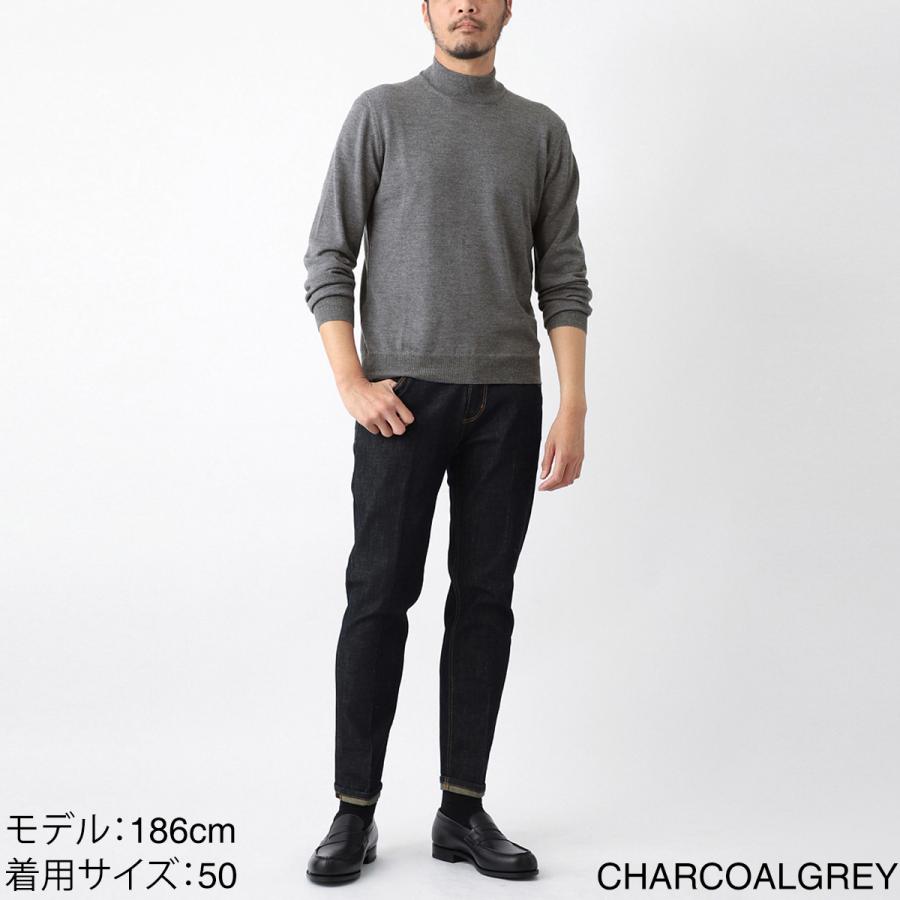 Gran Sasso グランサッソ モックネック ニット LUPPETTO M/L