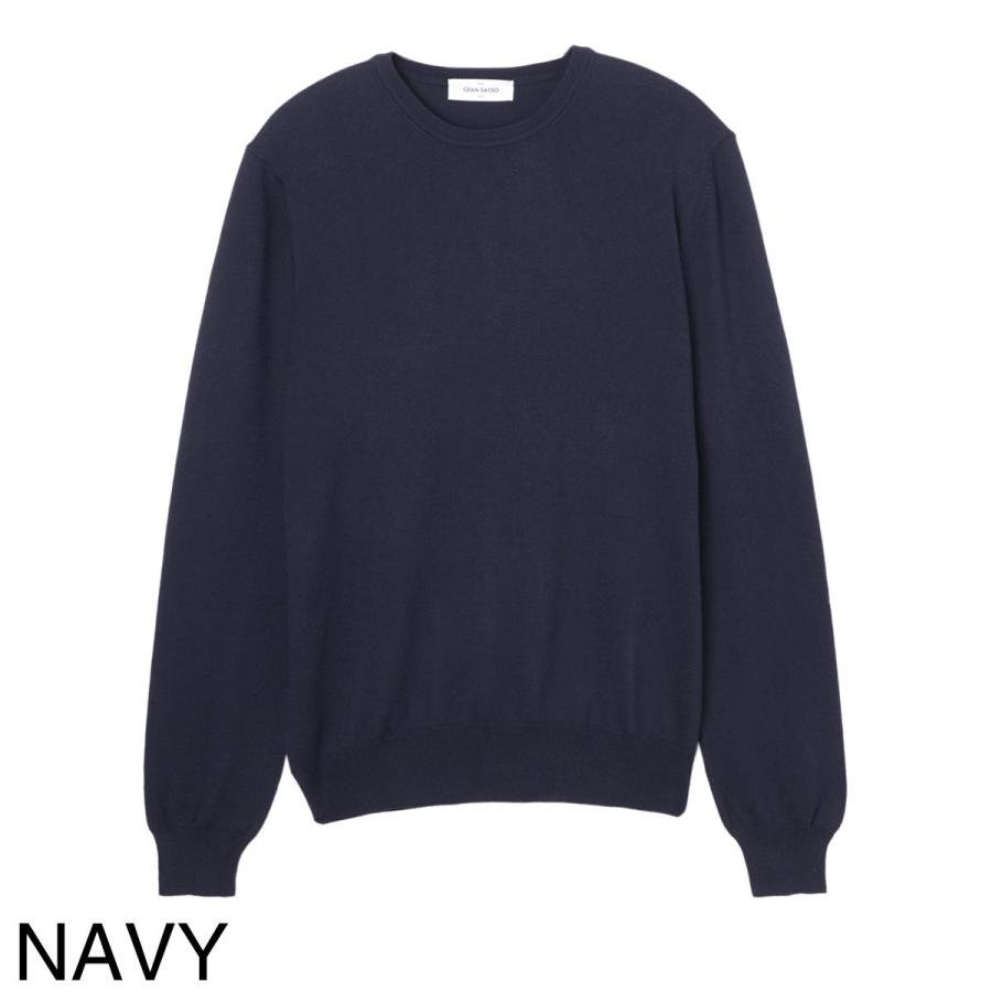 Gran Sasso（グランサッソ） クルーネック セーター PARICOLLO M/L 12G