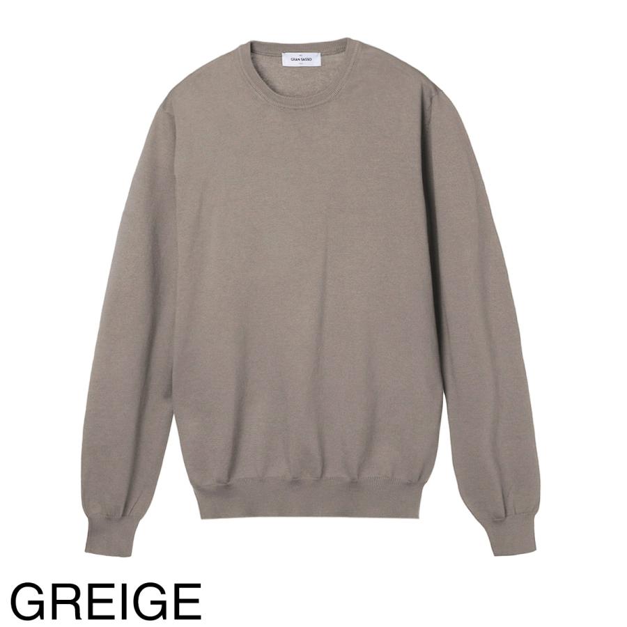 Gran Sasso（グランサッソ） クルーネック セーター PARICOLLO M/L 12G