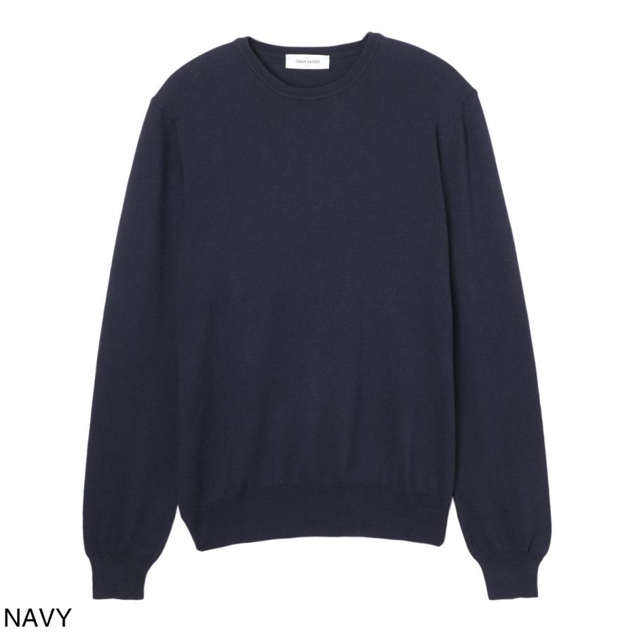 Gran Sasso（グランサッソ） クルーネック セーター PARICOLLO M/L 12G