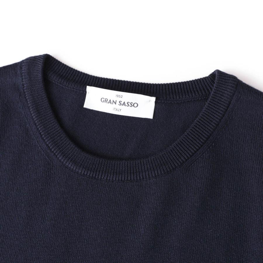 Gran Sasso（グランサッソ） クルーネック セーター PARICOLLO M/L 12G
