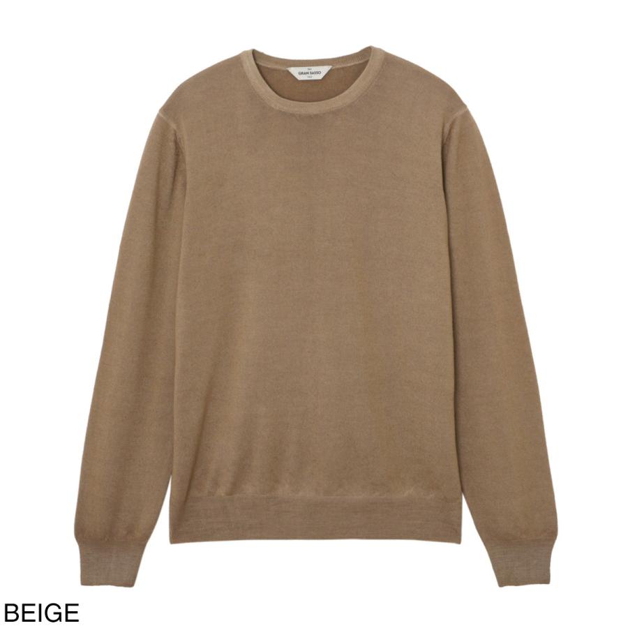 Gran Sasso グランサッソ クルーネックニット PARICOLLO M/L VINTAGE 