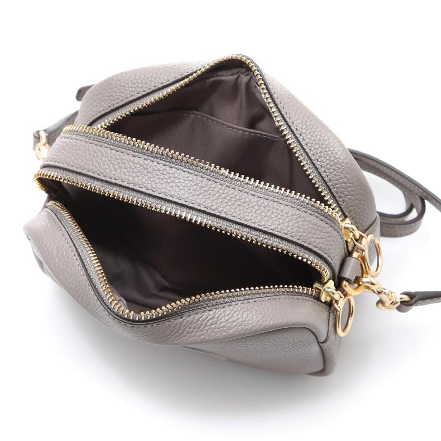 トリーバーチBOMBEダブルジップショルダーバッグ トリーバーチ TORY BURCH レディース ショルダーバッグ ブラック