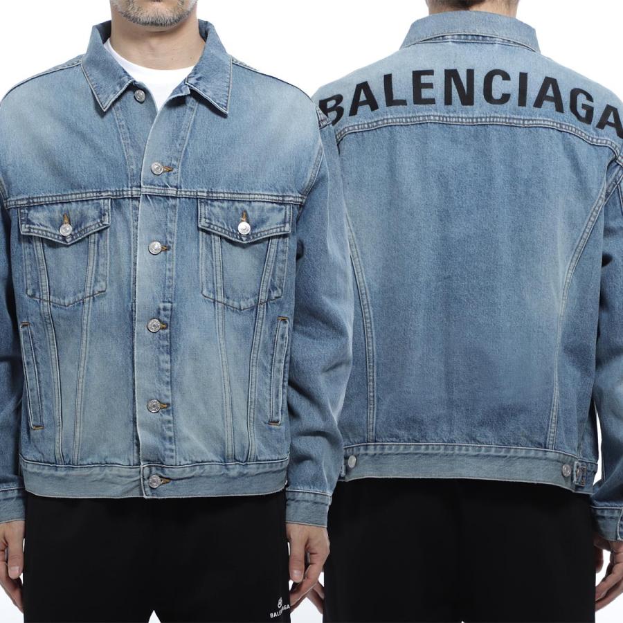 バレンシアガ Balenciaga デニムジャケット ブルー メンズ Tdw14 4065 Tdw14 モダンブルーyahoo 店 通販 Yahoo ショッピング