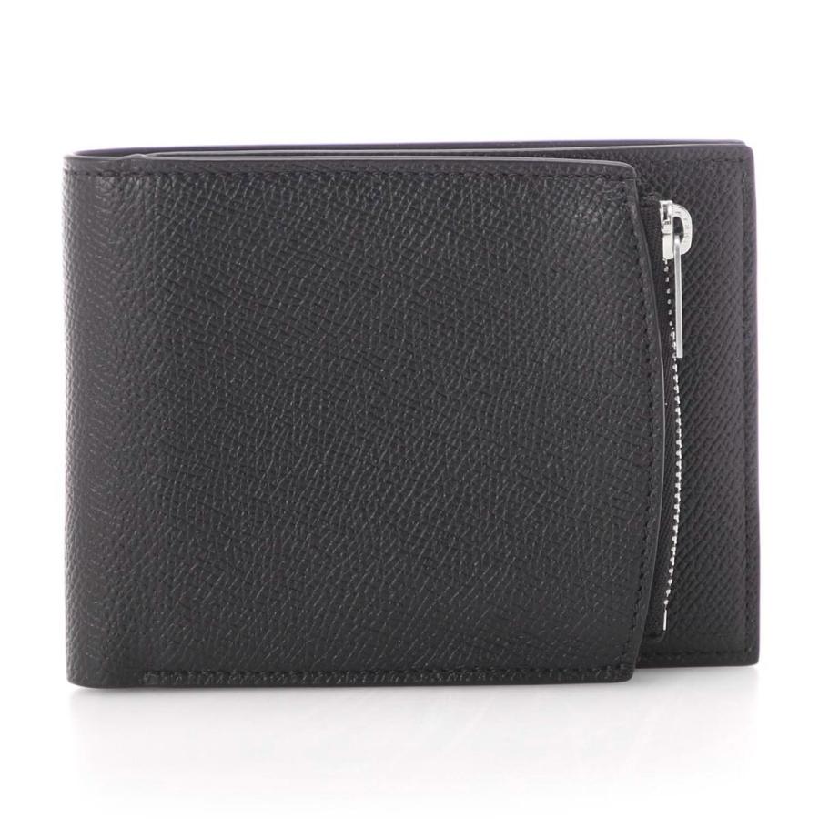 Maison Margiela / 2つ折り財布/レザー/BLK/メンズ/S55UI0312 Maison Margiela（メゾンマルジェラ） Maison Margiela 2つ折り財布