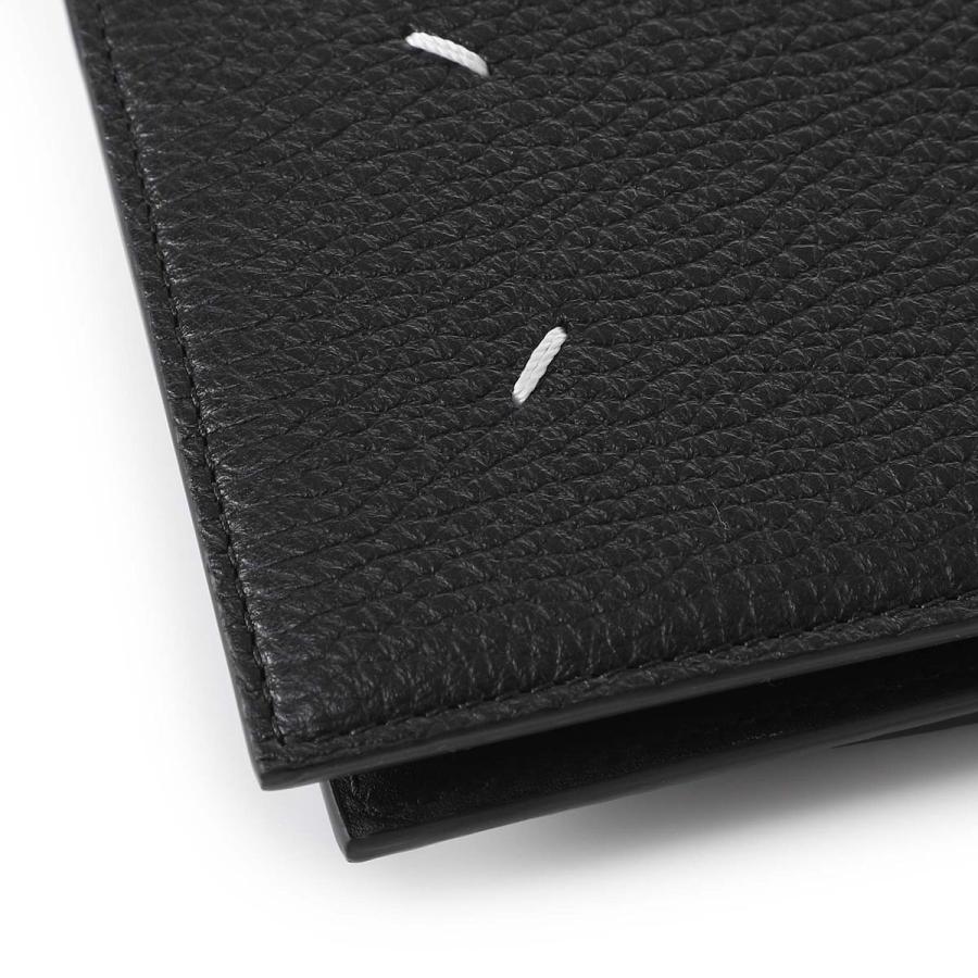 Maison Margiela メゾンマルジェラ 2つ折り財布 小銭入れ付き ブラック  
