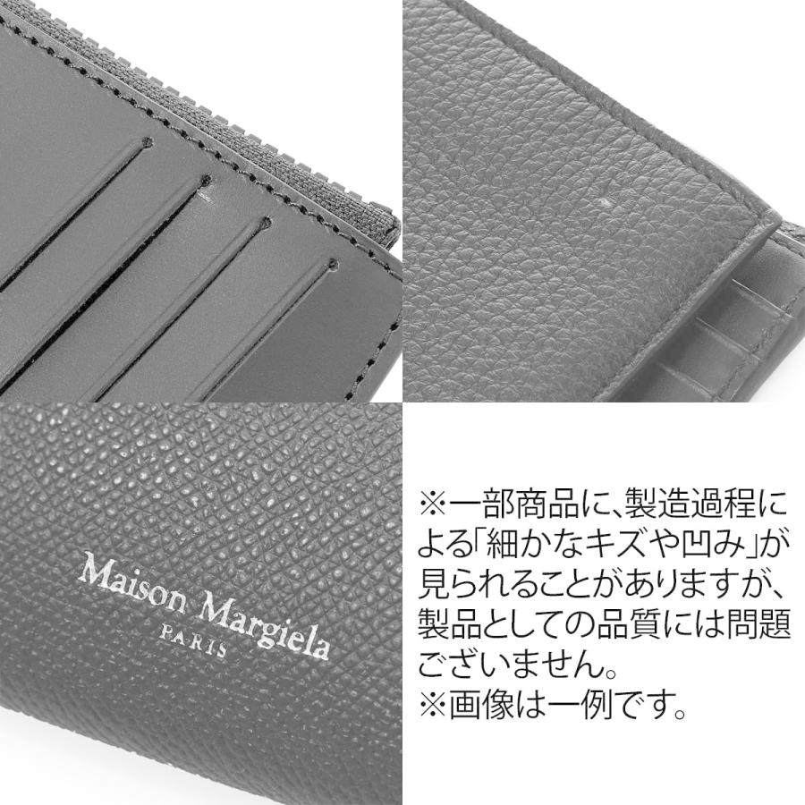 メゾンマルジェラ Maison Margiela 3つ折り財布 小銭入れ付き ブラック レディース s56ui0150-p0399-t8013