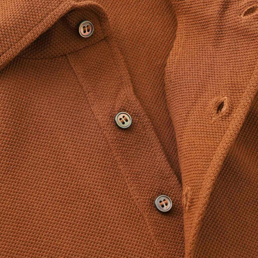 グランサッソ Gran Sasso 鹿の子ポロシャツ POLO M/M FRESH COTTON フレッシュコットン 大きいサイズあり メンズ 57114-20678-177の画像