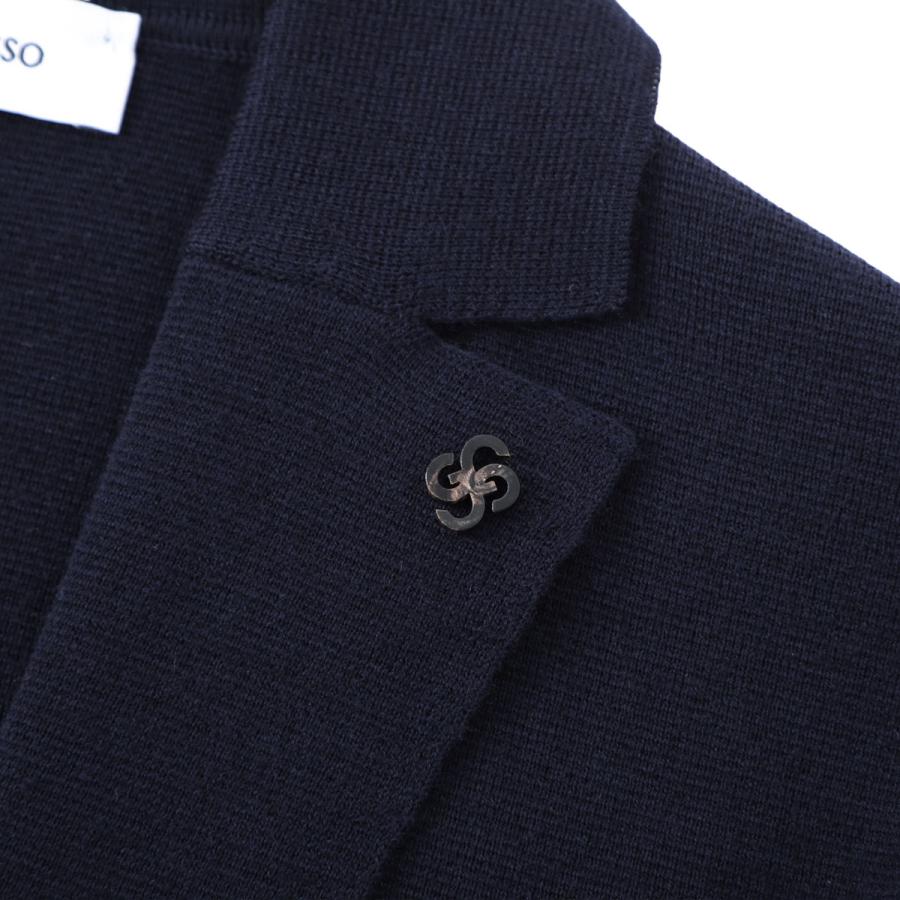 Gran Sasso（グランサッソ） Gran Sasso 2つボタン ニットジャケット