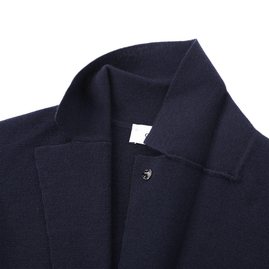 [あす着] グランサッソ Gran Sasso 2つボタン ニットジャケット メンズ Gran Sasso（グランサッソ） Gran Sasso 2つボタン ニットジャケット