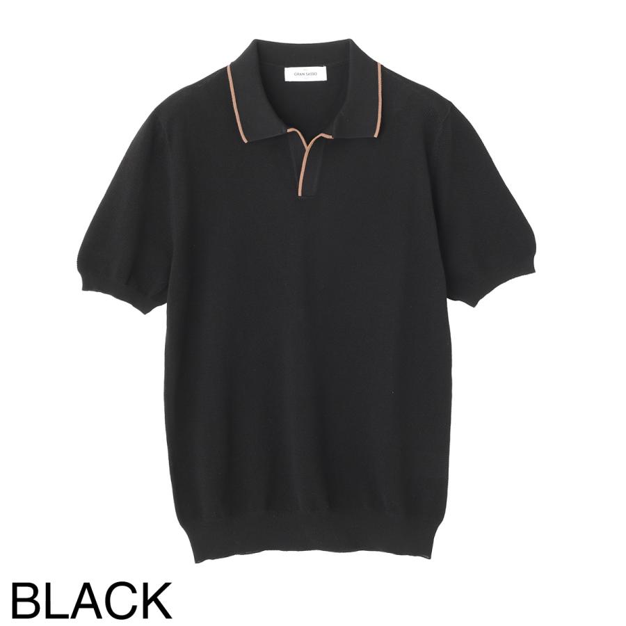 Gran Sasso（グランサッソ） ニットポロシャツ SKIPPER M/M FRESH