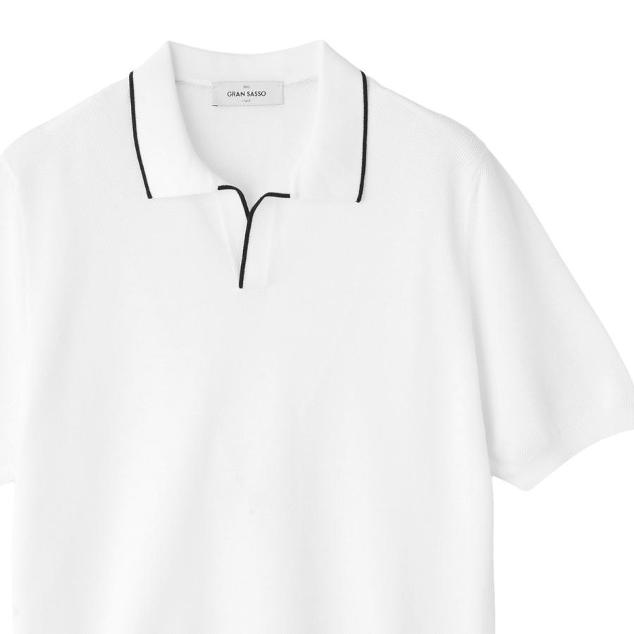 Gran Sasso（グランサッソ） ニットポロシャツ SKIPPER M/M FRESH