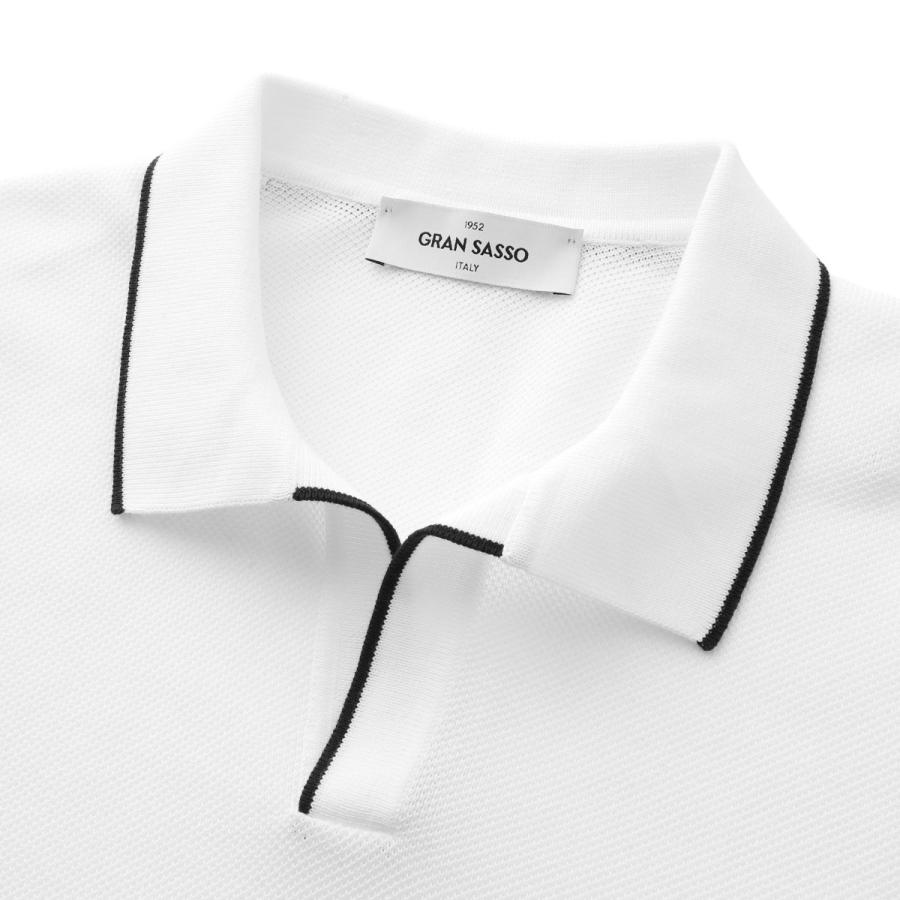 Gran Sasso（グランサッソ） ニットポロシャツ SKIPPER M/M FRESH