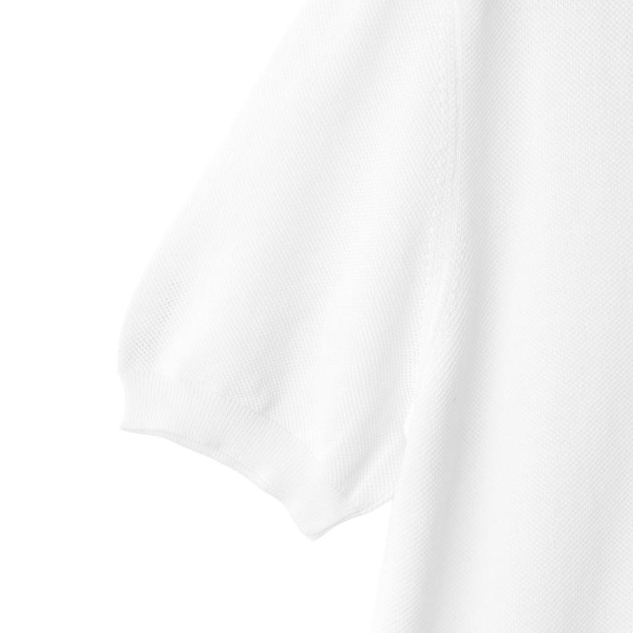 グランサッソ Gran Sasso ニットポロシャツ SKIPPER M/M FRESH COTTON フレッシュコットン スキッパーポロシャツ 大きいサイズあり メンズ 57157-20643-002の画像