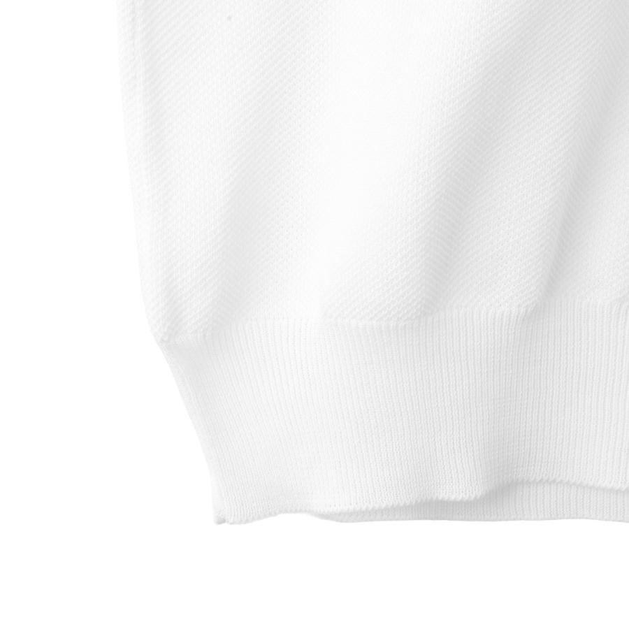 グランサッソ Gran Sasso ニットポロシャツ SKIPPER M/M FRESH COTTON フレッシュコットン スキッパーポロシャツ 大きいサイズあり メンズ 57157-20643-002の画像