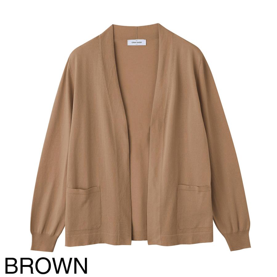Gran Sasso（グランサッソ） カーディガン CARDIGAN M/L 12G 大きい