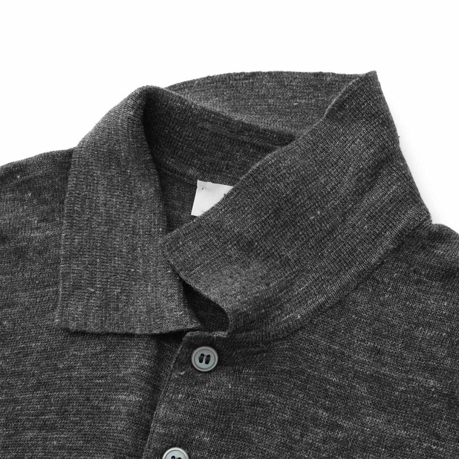 Gran Sasso（グランサッソ） ニットリネンポロシャツ KNITTED LINEN