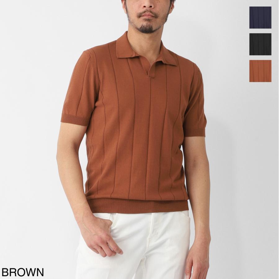 Gran Sasso（グランサッソ） ニットポロシャツ SKIPPER M/M FRESH