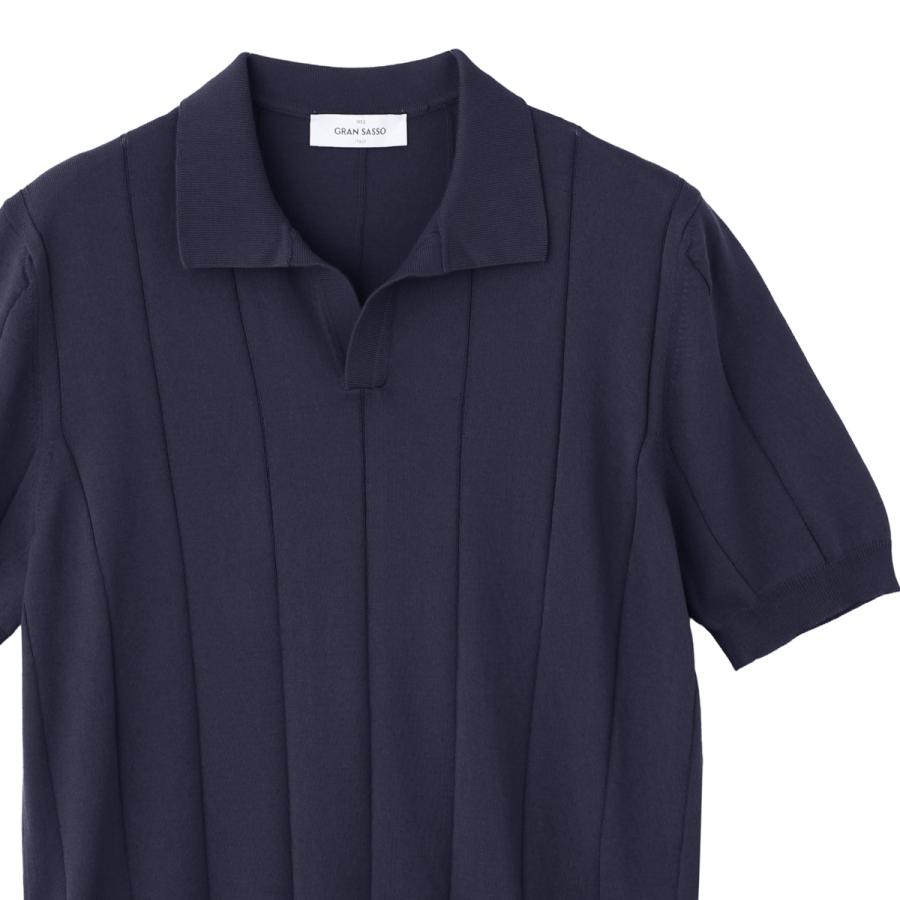 Gran Sasso（グランサッソ） ニットポロシャツ SKIPPER M/M FRESH