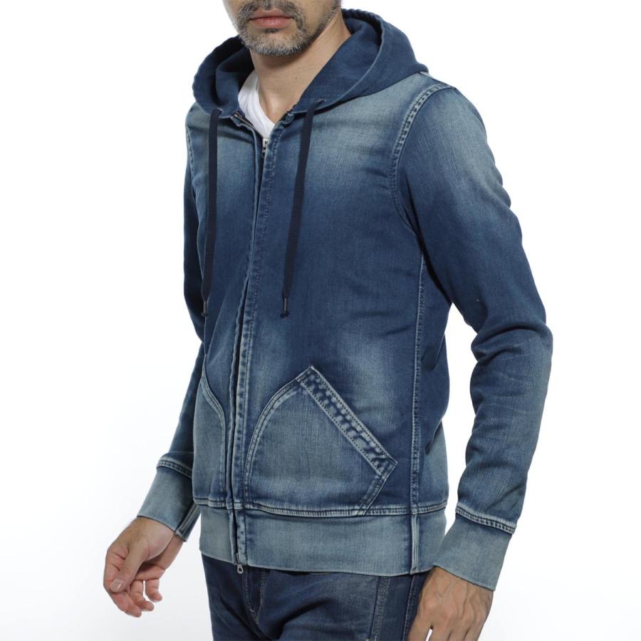 ヤヌーク Yanuk ジップアップ パーカ Denit Hoodie デニット ブルー メンズ Vbl Vbl モダンブルーyahoo 店 通販 Yahoo ショッピング