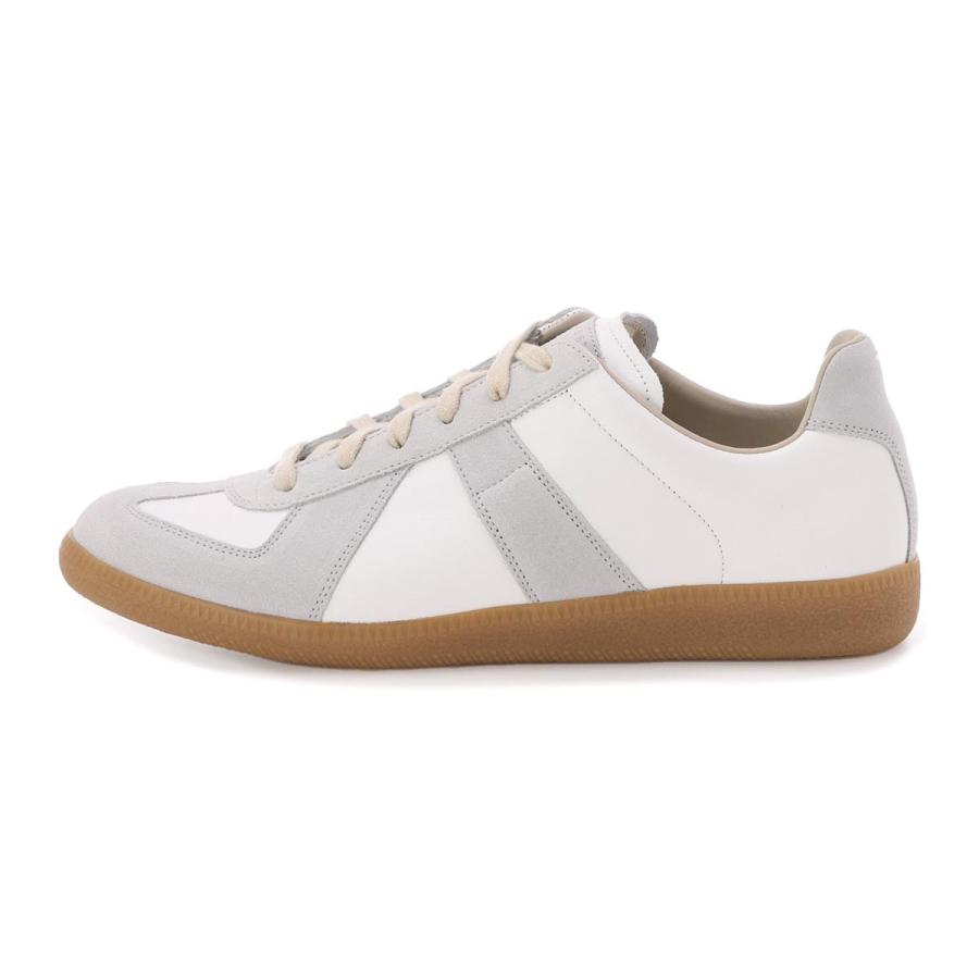 メゾンマルジェラ Maison Margiela スニーカー REPLICA SNEAKERS 大きいサイズあり グレー メンズ s57ws0236-p1895-101の画像