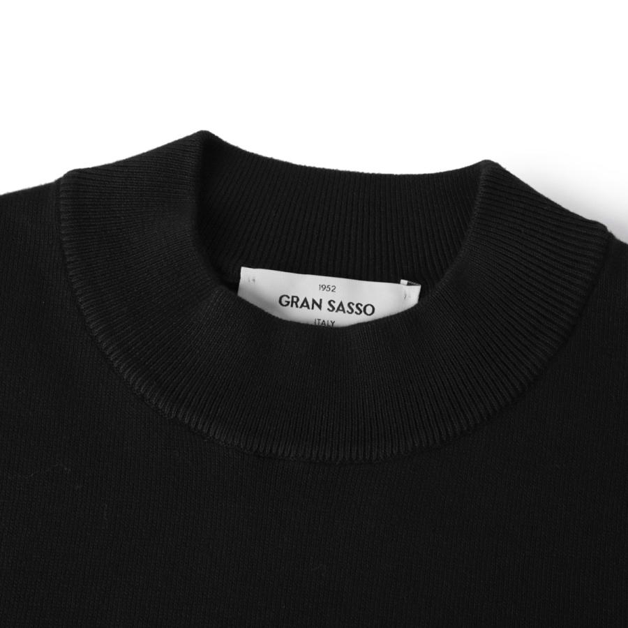 Gran Sasso（グランサッソ） モックネック ニット LUPETTO M/L 大きい
