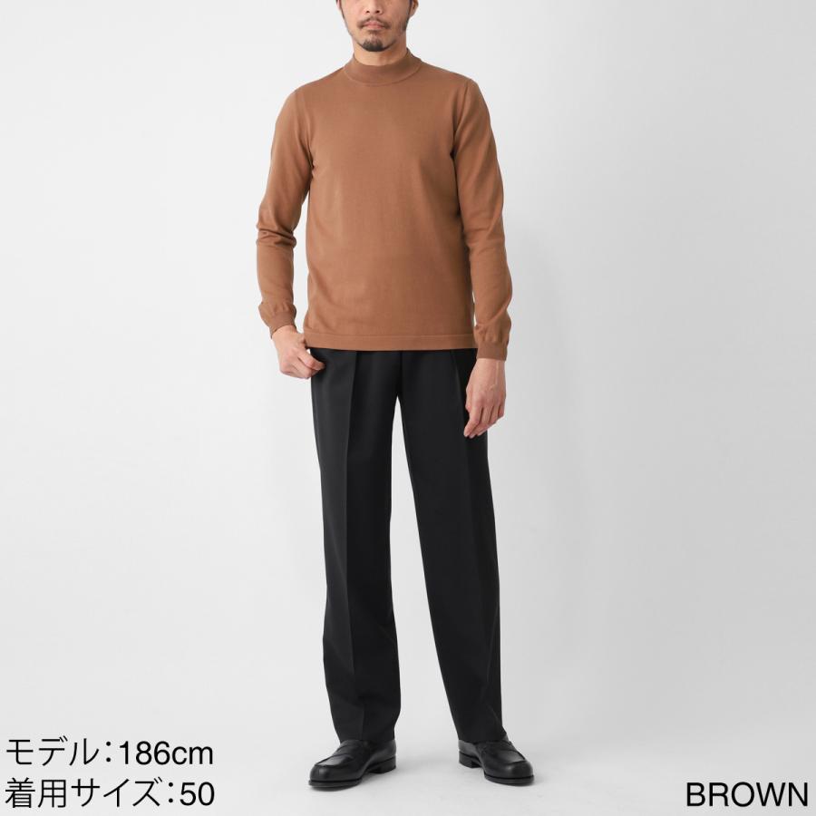 Gran Sasso（グランサッソ） モックネック ニット LUPETTO M/L 大きい
