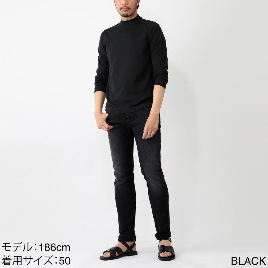 Gran Sasso（グランサッソ） モックネック ニット LUPETTO M/L 大きい 