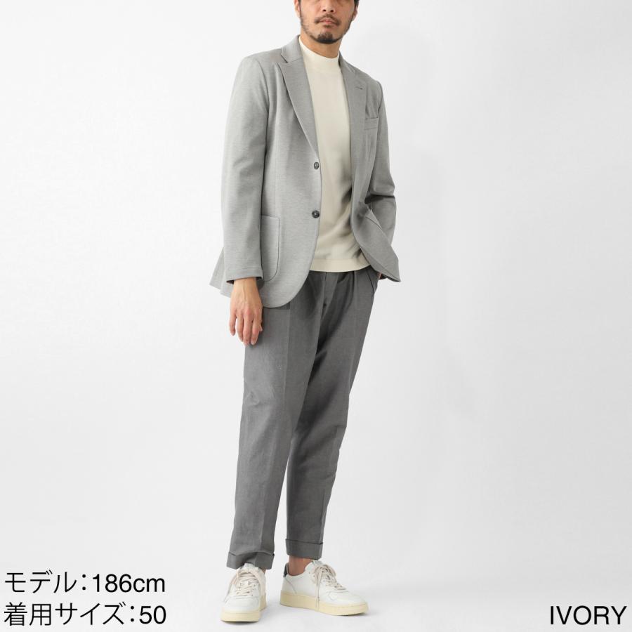 Gran Sasso（グランサッソ） モックネック半袖ニット LUPETTO M/M 12G
