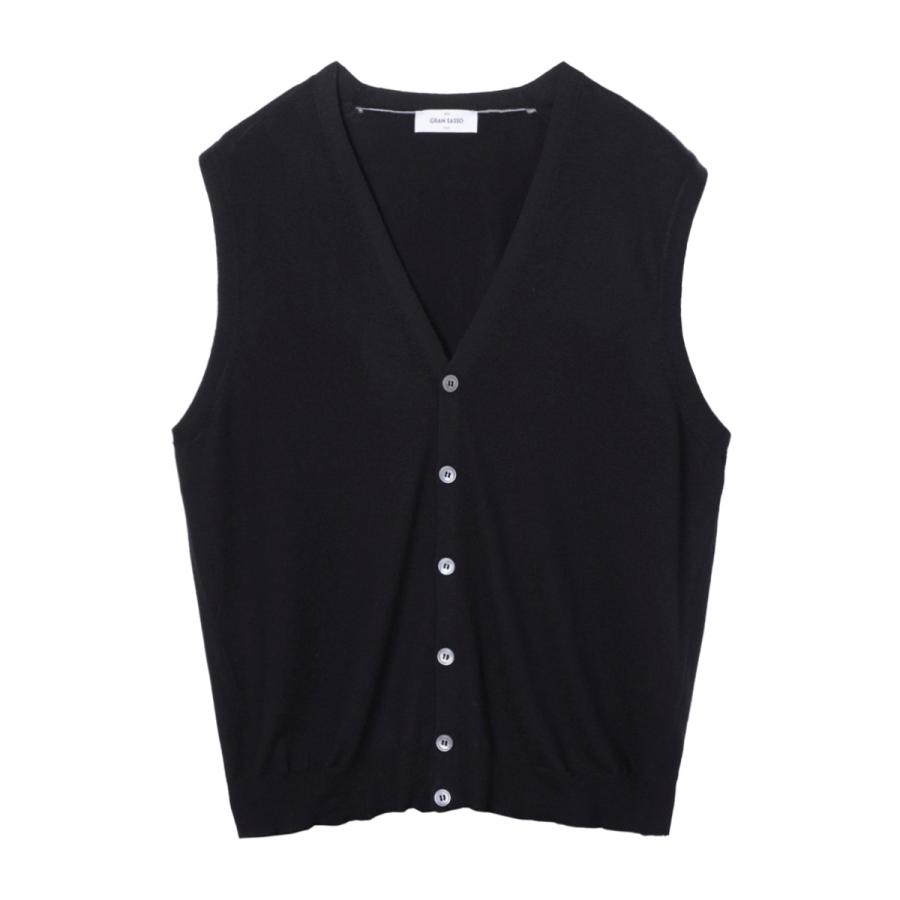 BAZYOH Gran Sasso ニットベストダークグレー BAZYOH様専用 Gran Sasso