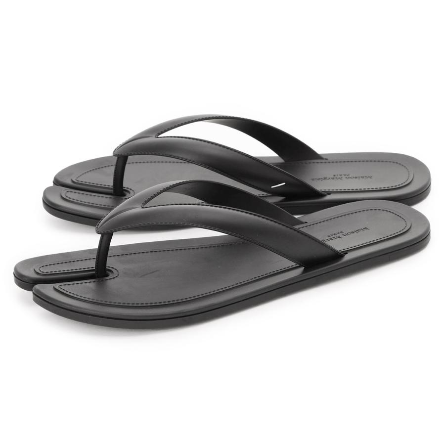 未使用□Maison Margiela【26.0】タビ サンダル トング 黒