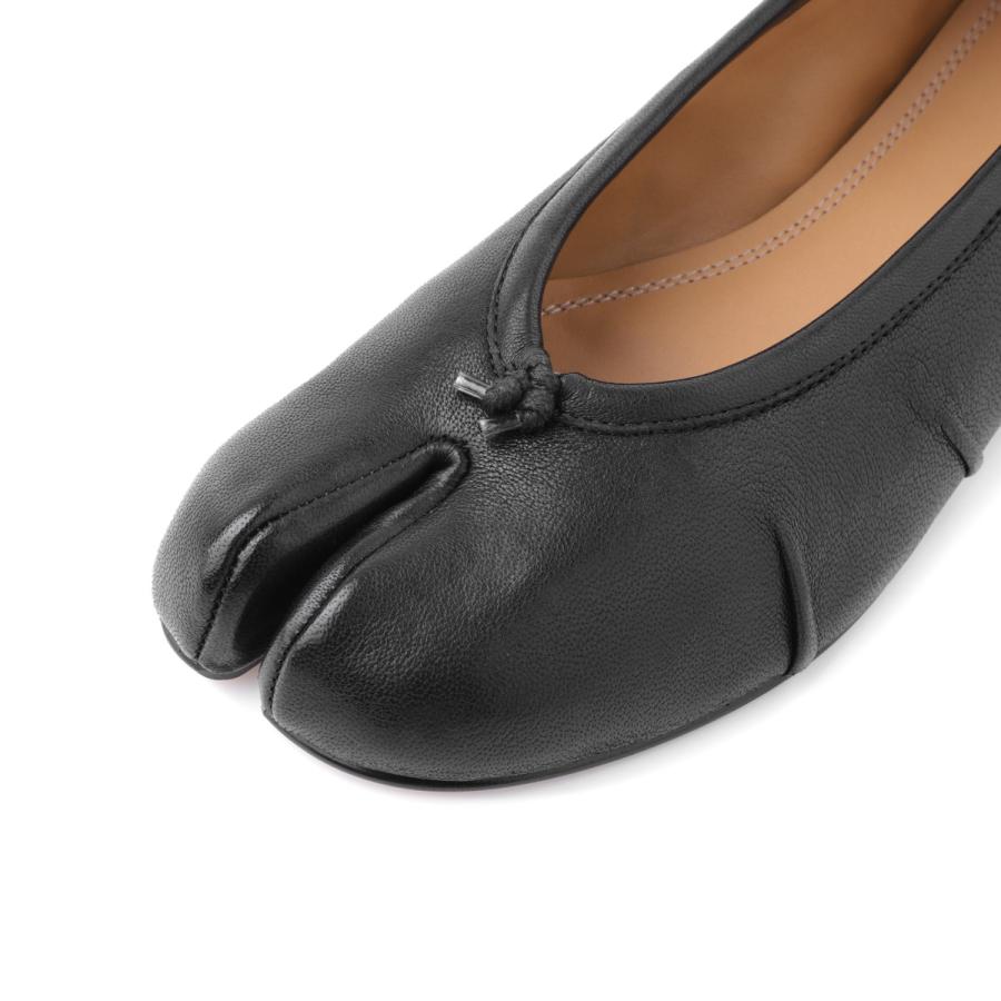 メゾンマルジェラ Maison Margiela バレエシューズ TABI BALLERINA NEW パンプス ブラック レディース 58wz0127-6378-8013｜mb-y｜12