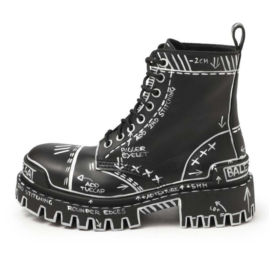 Balenciagaバレンシアガ　ブーツ　ロゴ入り　40 BALENCIAGA（バレンシアガ） ブーツ ステロイド ラバー 770589 40