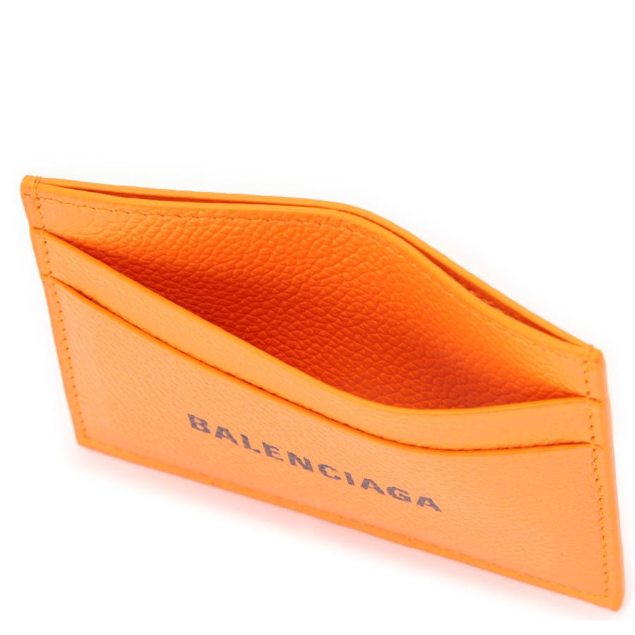 BALENCIAGA バレンシアガ カードケース オレンジ メンズ 594309