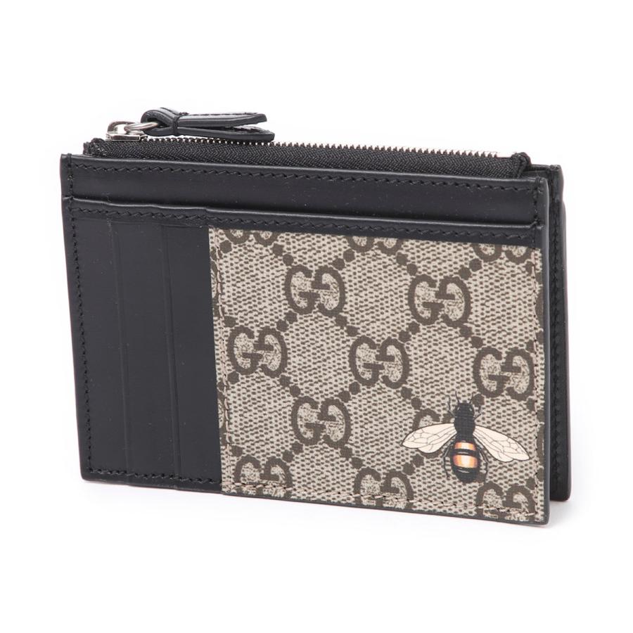 グッチ GUCCI BESTIARY ビー カードケース 小銭入れ 597555 GUCCI グッチ カードケース 小銭入れ付き BESTIARY ブラック