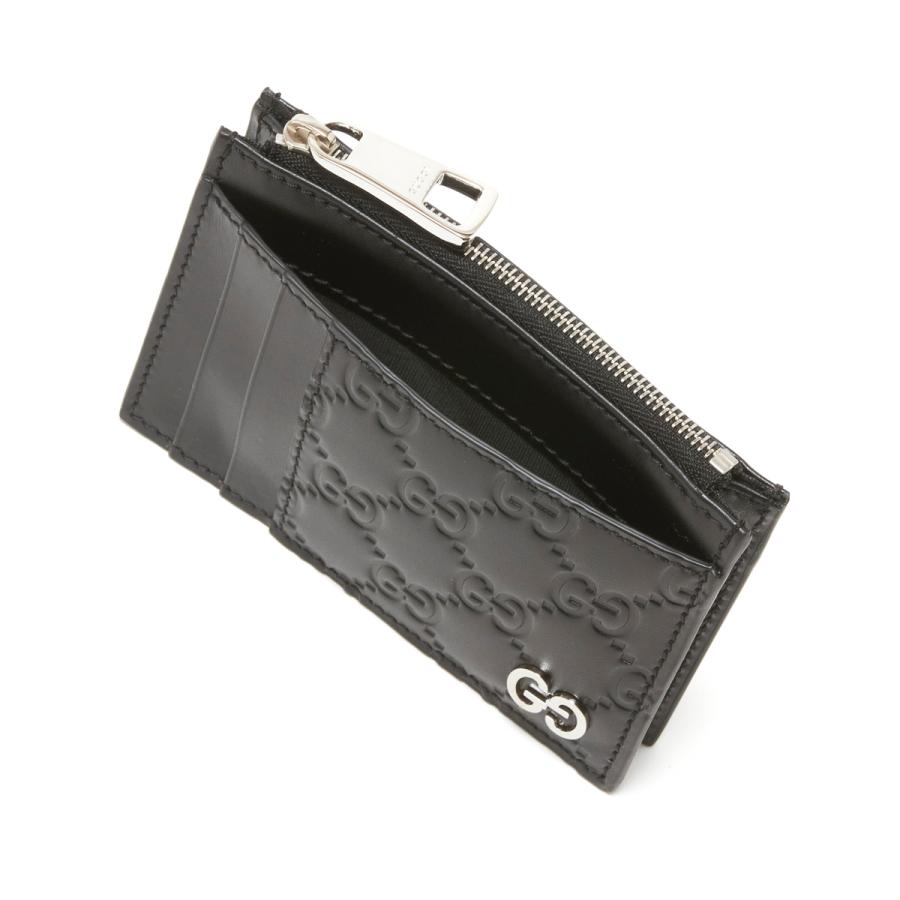 GUCCI グッチ カードケース 小銭入れ付き Gucci Signature
