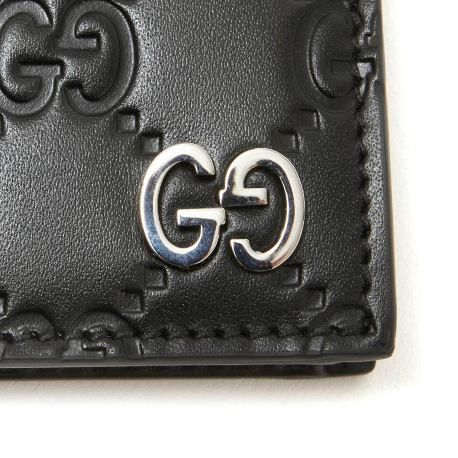 GUCCI グッチ カードケース 小銭入れ付き Gucci Signature