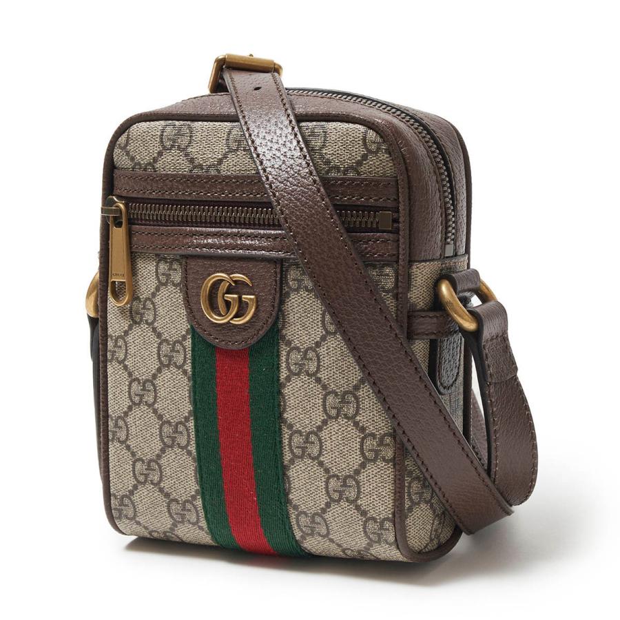 GUCCI（グッチ） クロスボディバッグ OPHIDIA ベージュ メンズ 598127