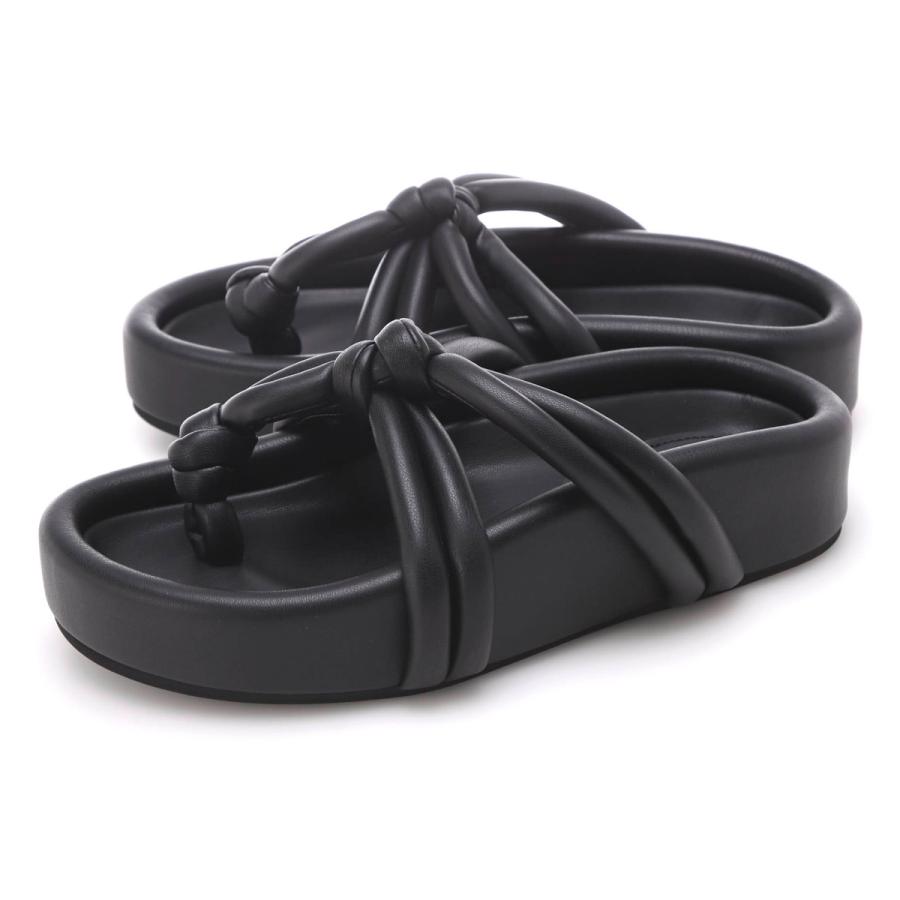 【正規品】MM6 Maison Margiela サンダル　黒　ブラック 42 エムエム 6 メゾンマルジェラ MM6 Maison Margiela スリッパサンダル