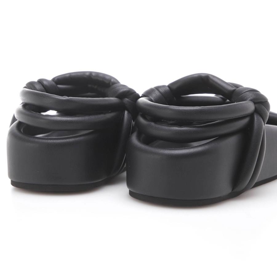 MM6 Maison Margiela ブラックサンダル 36 MM6 Maison Margiela(エムエム6 メゾン マルジェラ