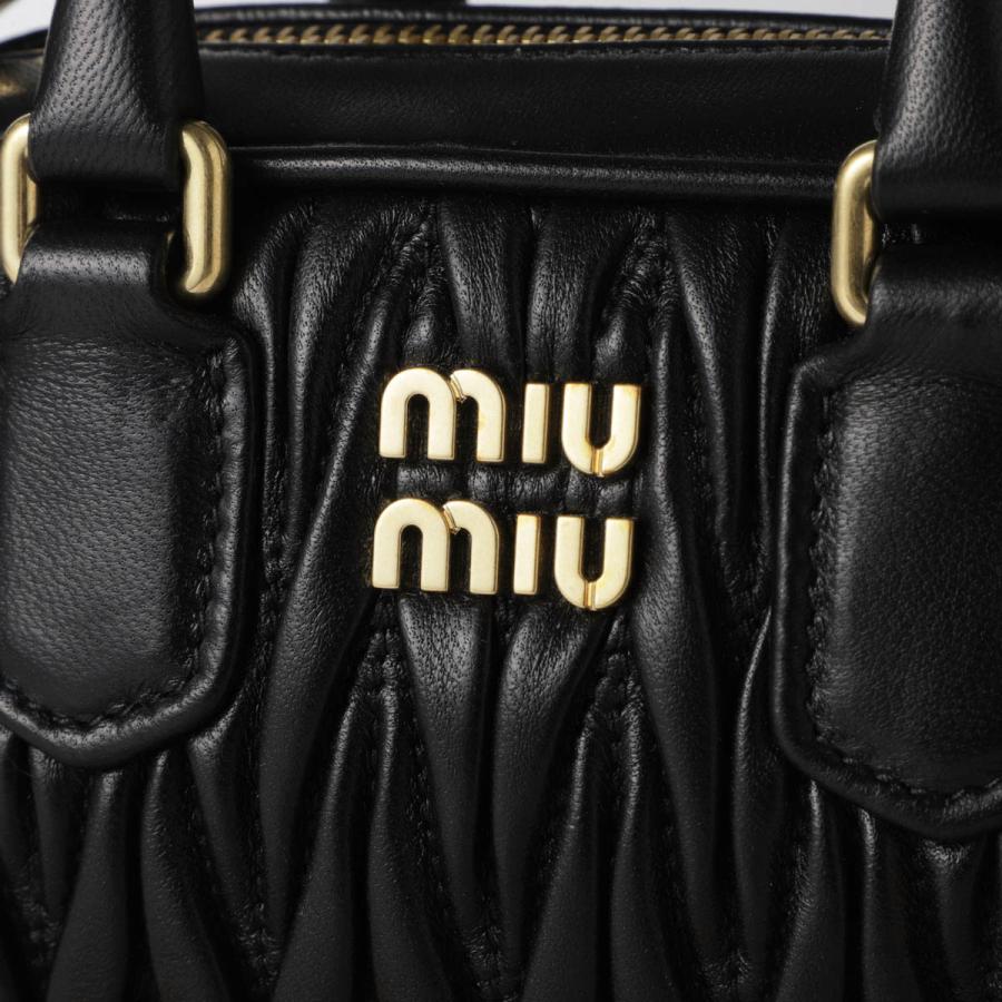 【美品】正規品MIUMIU ミュウミュウ カリブバッグ ショルダー 2WAY 黒 MIU MIU - Miu Miu ミュウ ミュウ ミュウミュウ ヴィッテロ