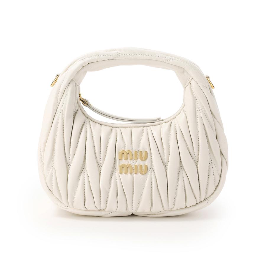 miu miu（ミュウミュウ） ミニショルダーバッグ 2WAY WANDER MATELASSE