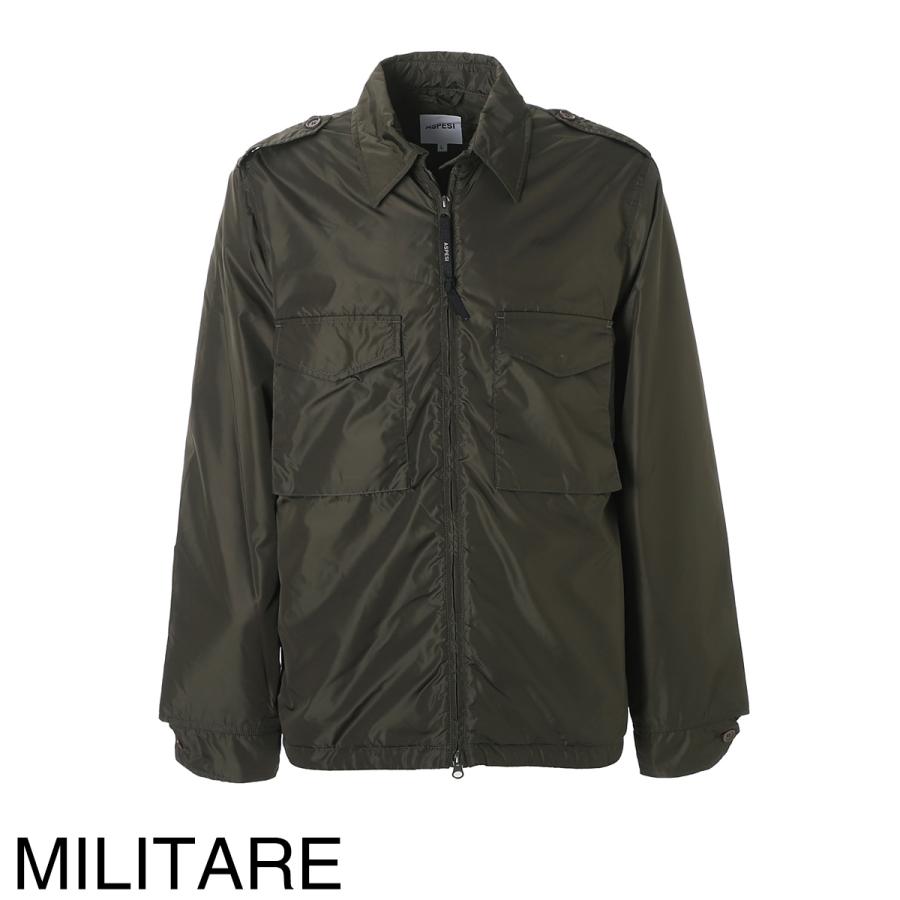 アスペジ ASPESI 中綿入り ブルゾン CAMICIA FIELD SHIRT シャツジャケット メンズ 5i33-v006-85237の画像