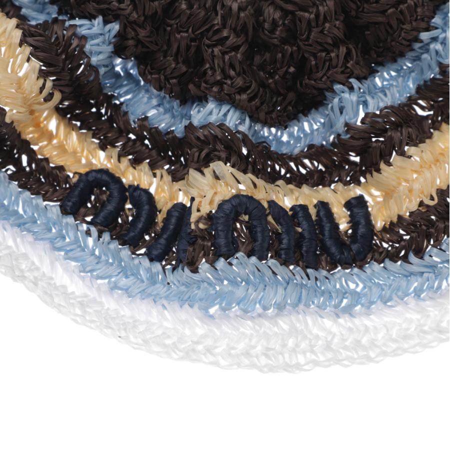 ミュウミュウ miu miu シュシュ CROCHET SCRUNCHIE ロゴ刺繍 ヘアゴム ヘアゴム マルチカラー レディース 5if027-2cwx-f04emの画像