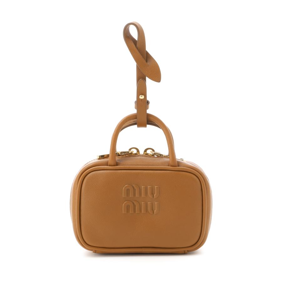 miu miu（ミュウミュウ） ポーチ BEAU LEATHER MICRO-BAG ミニバッグ