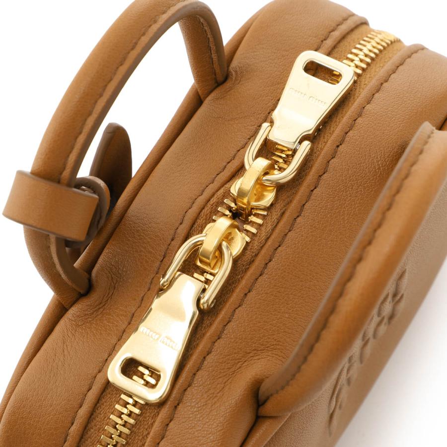 miu miu（ミュウミュウ） ポーチ BEAU LEATHER MICRO-BAG ミニバッグ