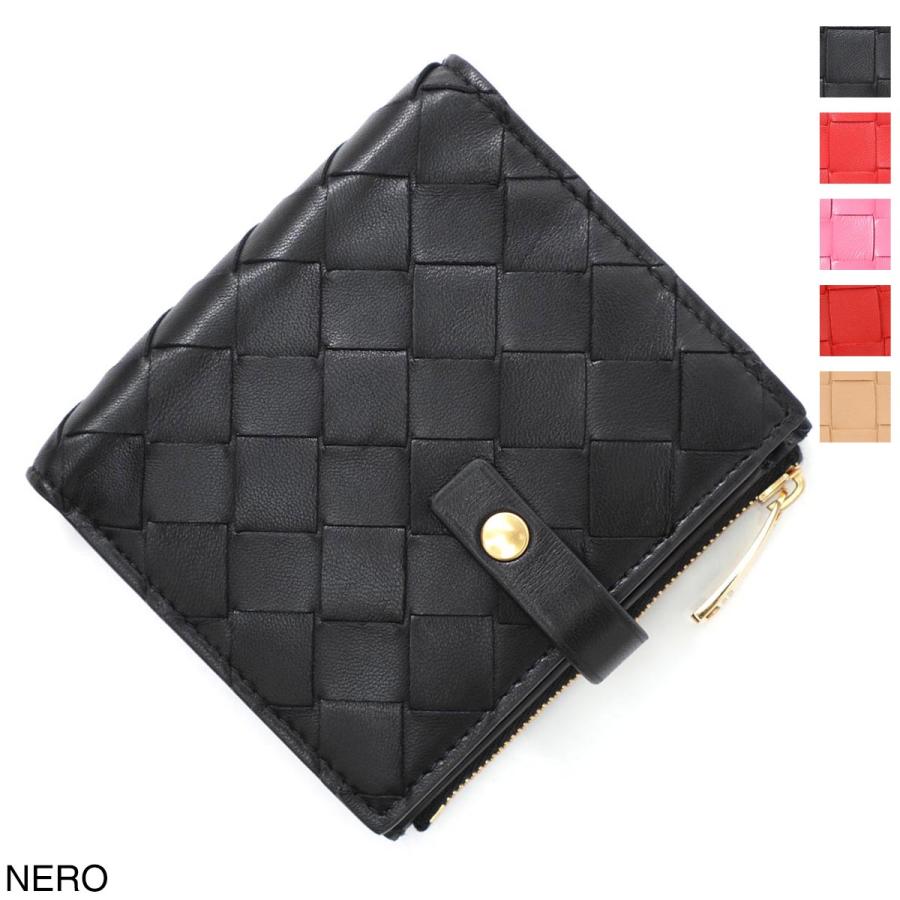 BOTTEGA VENETA ボッテガヴェネタ 2つ折り財布 小銭入れ付き